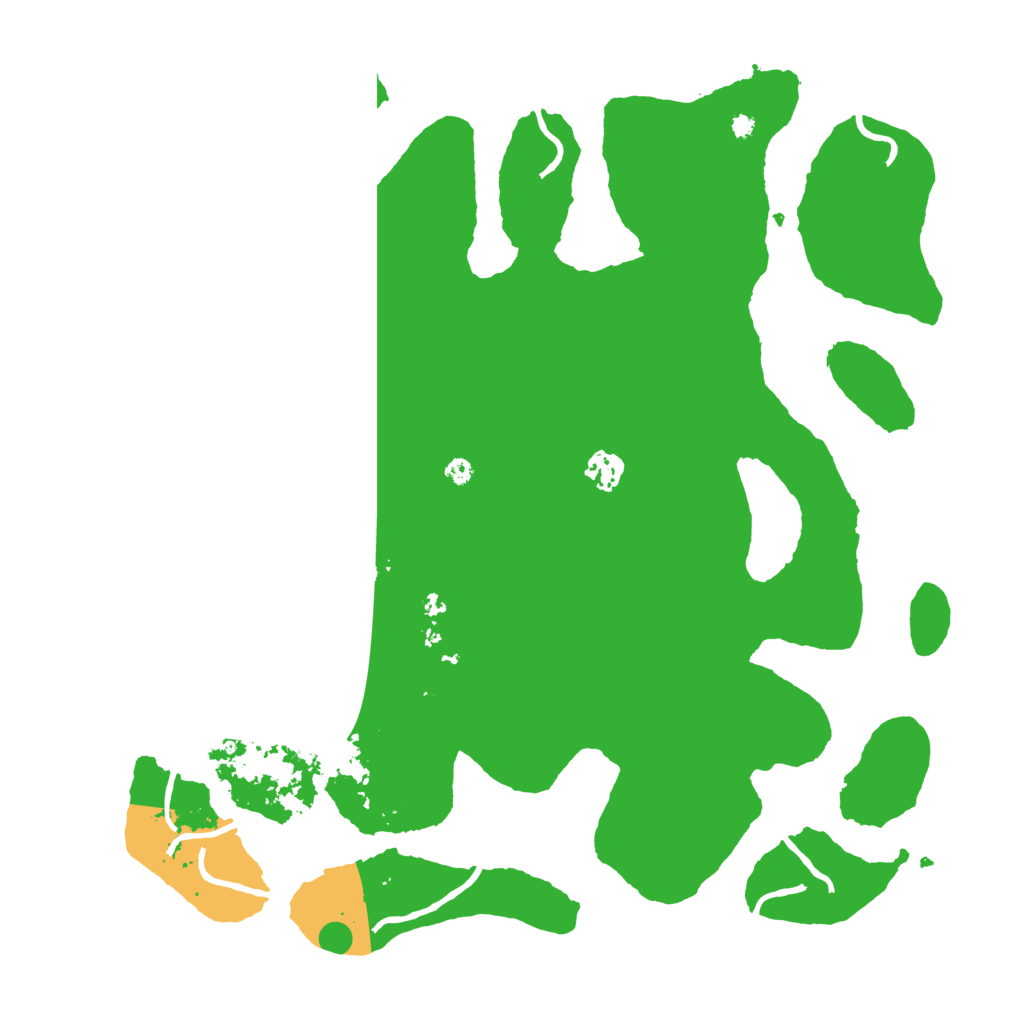 Biome Rust Map: Procedural Map, Size: 4000, Seed: 973695