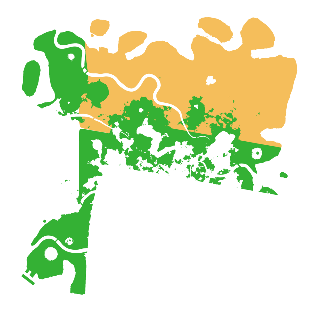 Biome Rust Map: Procedural Map, Size: 4250, Seed: 23237