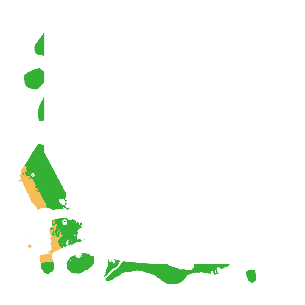 Biome Rust Map: Procedural Map, Size: 4000, Seed: 2098259878