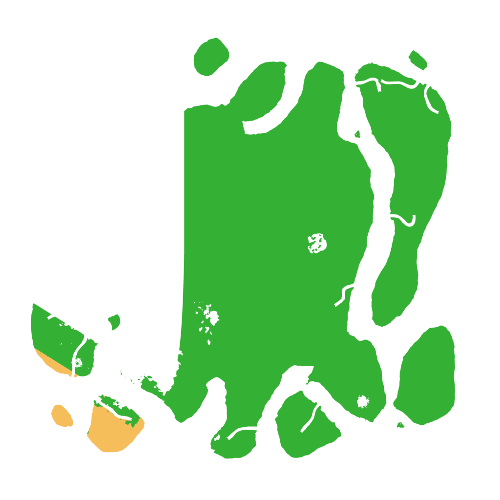 Biome Rust Map: Procedural Map, Size: 3750, Seed: 35478654