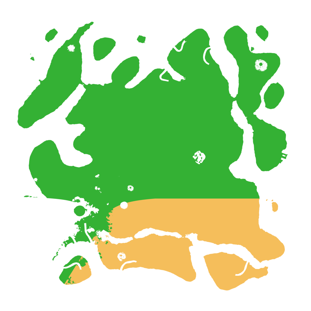 Biome Rust Map: Procedural Map, Size: 3850, Seed: 917920717