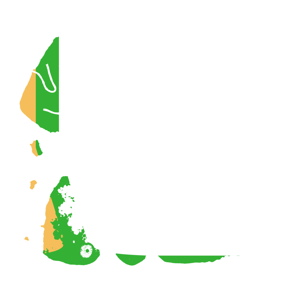 Biome Rust Map: Procedural Map, Size: 3500, Seed: 432523