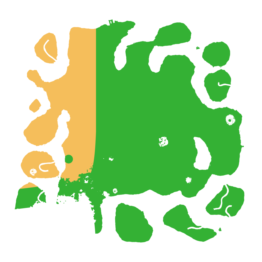 Biome Rust Map: Procedural Map, Size: 4000, Seed: 825839