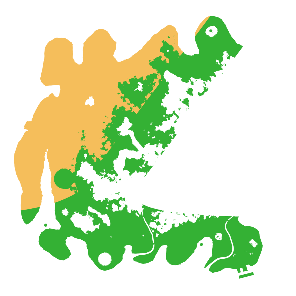 Biome Rust Map: Procedural Map, Size: 4000, Seed: 562022