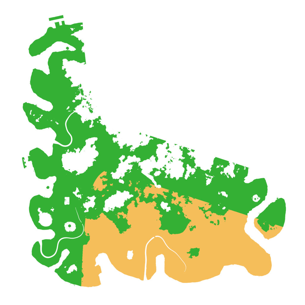 Biome Rust Map: Procedural Map, Size: 4200, Seed: 26598712