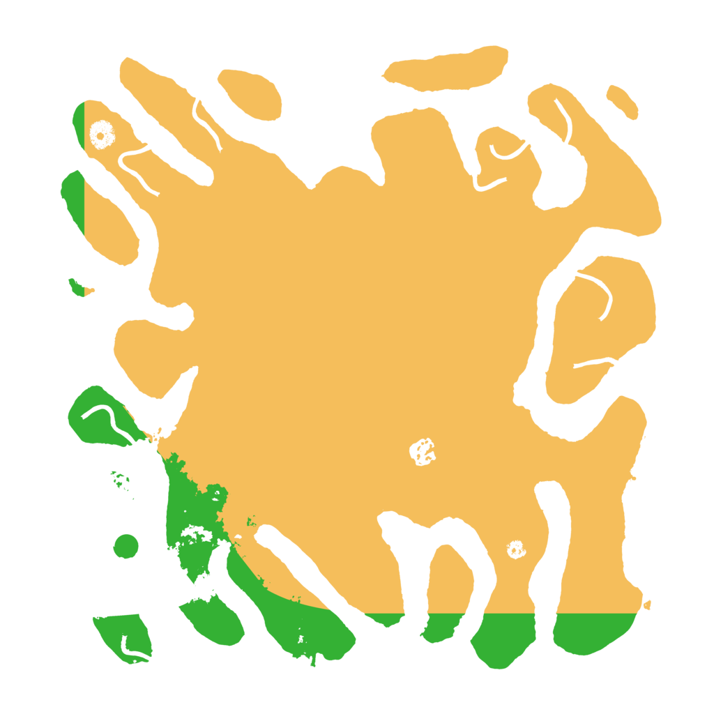 Biome Rust Map: Procedural Map, Size: 4000, Seed: 480978