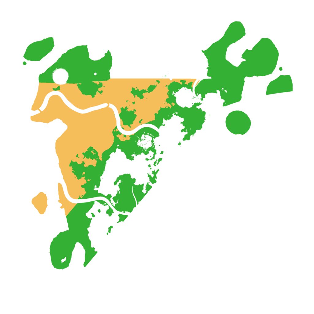 Biome Rust Map: Procedural Map, Size: 3500, Seed: 2050014005