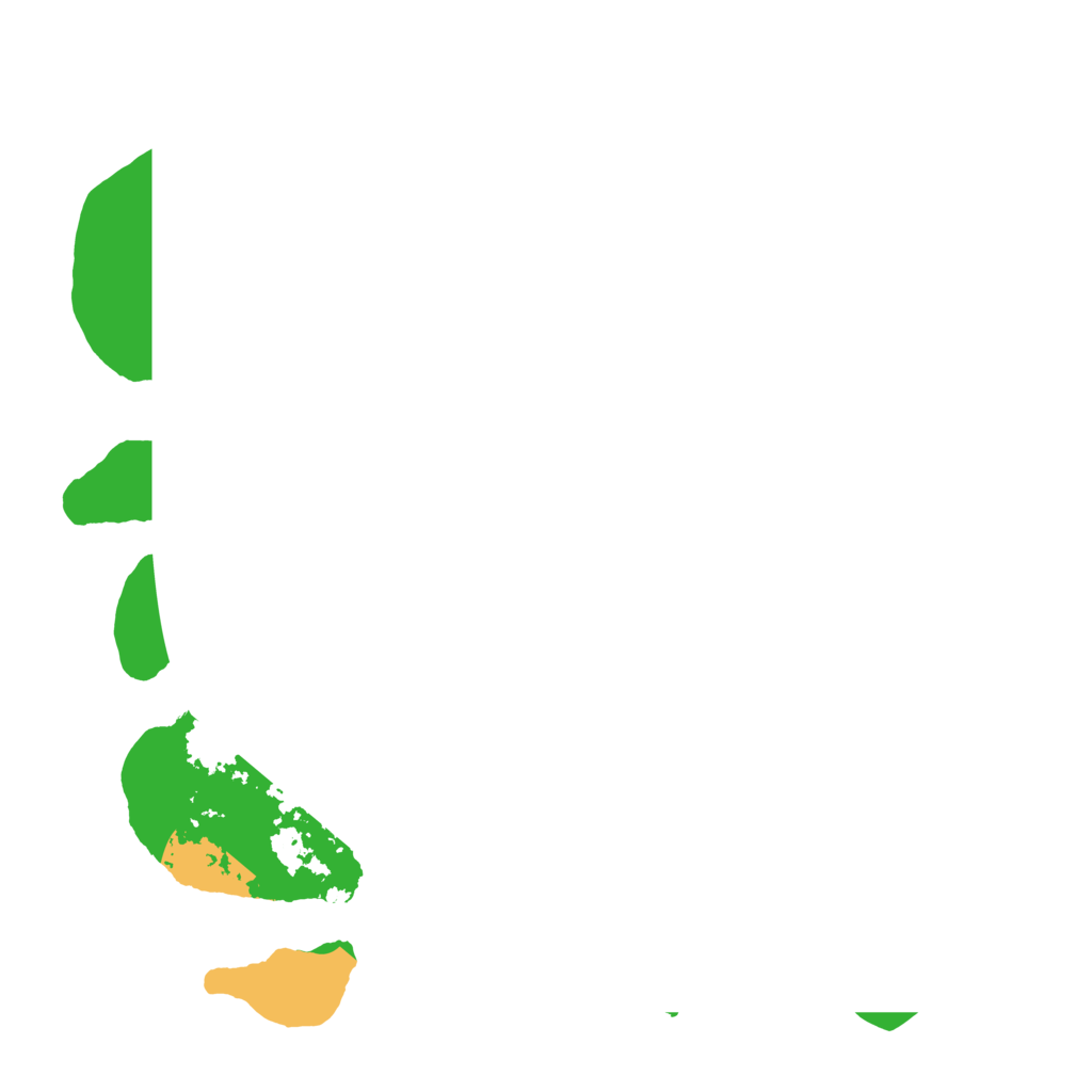 Biome Rust Map: Barren, Size: 3550, Seed: 591147