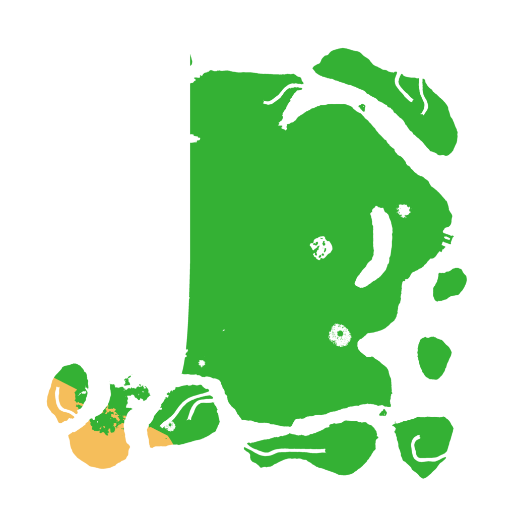 Biome Rust Map: Procedural Map, Size: 3550, Seed: 105705