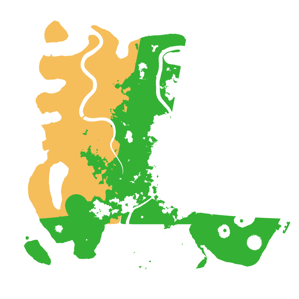 Biome Rust Map: Procedural Map, Size: 3550, Seed: 475866