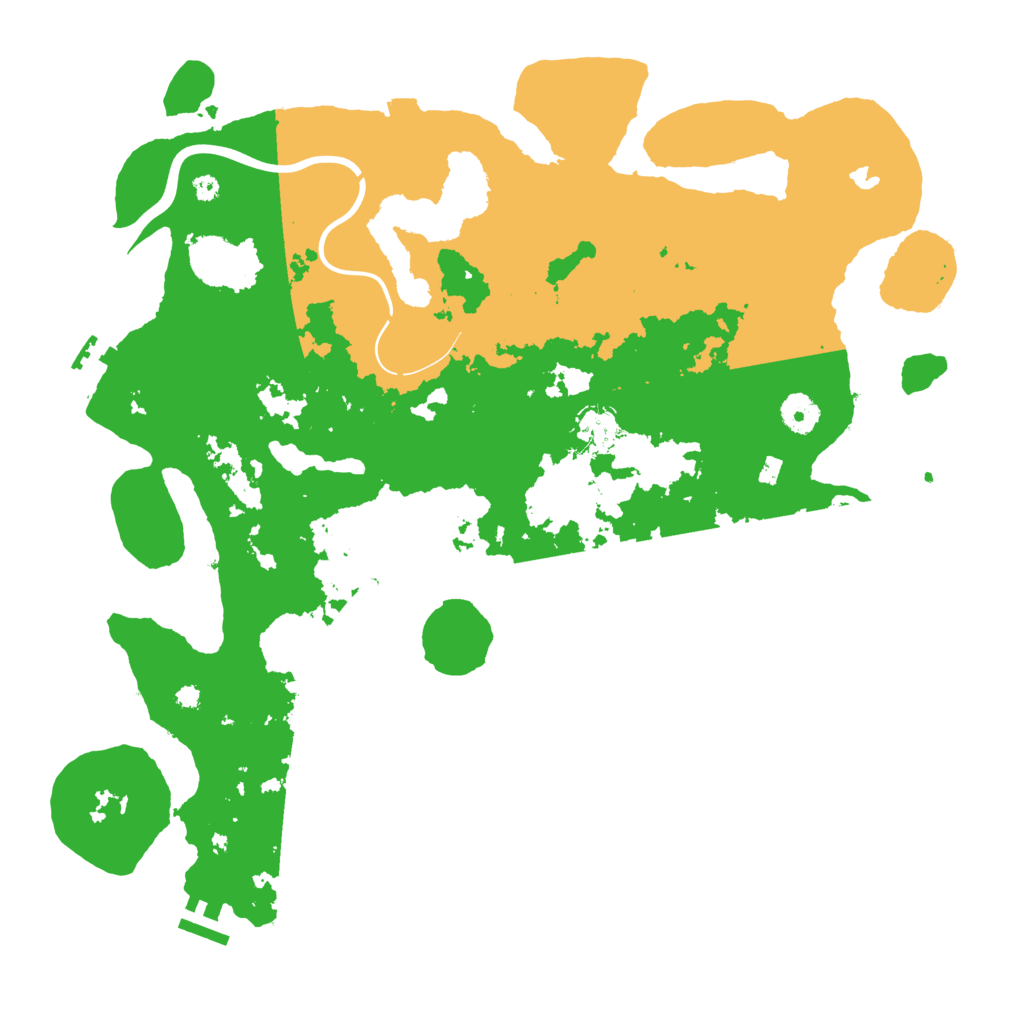 Biome Rust Map: Procedural Map, Size: 4000, Seed: 3355771