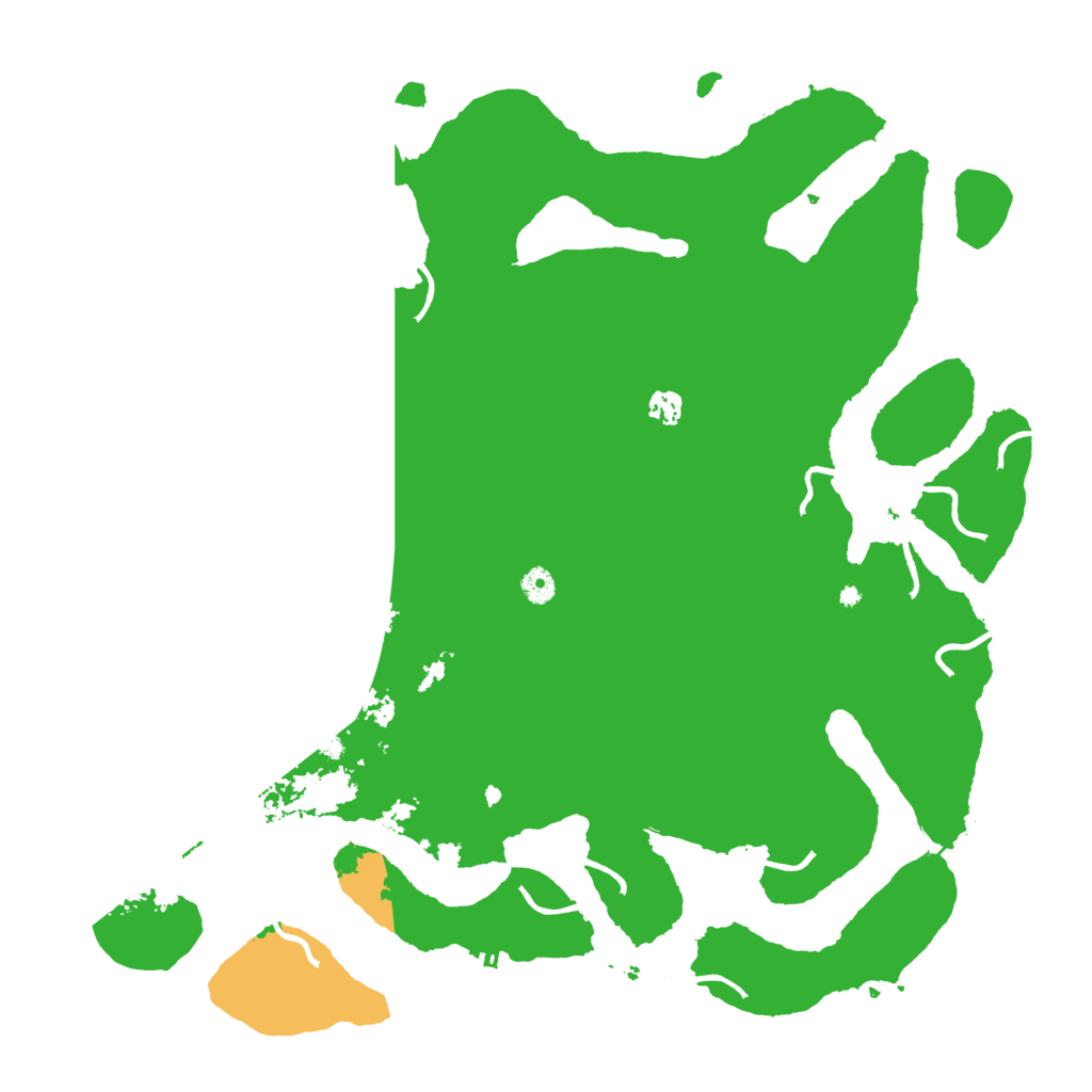 Biome Rust Map: Procedural Map, Size: 4750, Seed: 2055885062