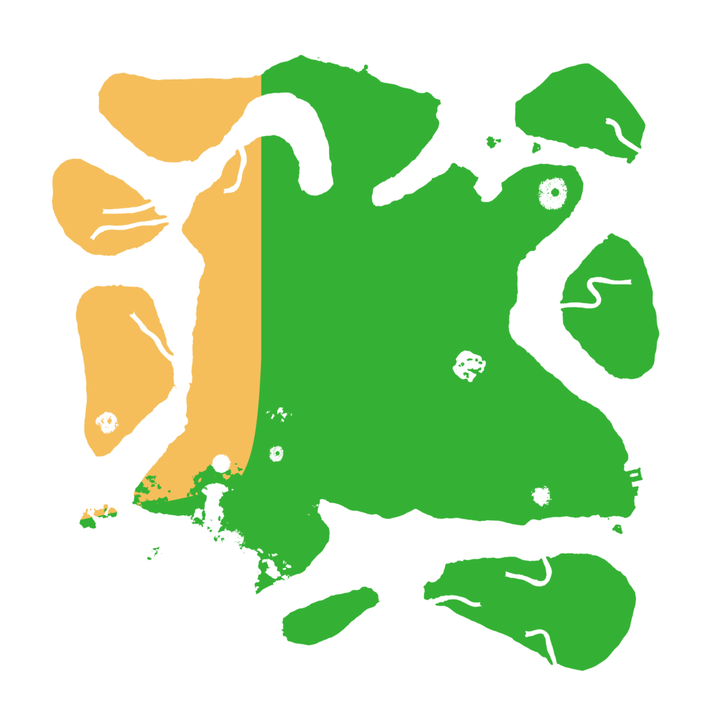 Biome Rust Map: Procedural Map, Size: 3550, Seed: 65972