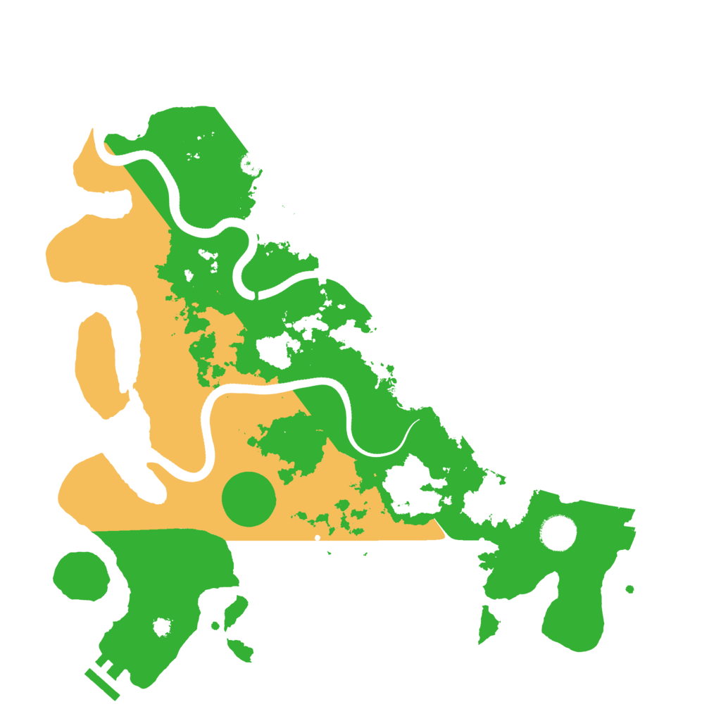 Biome Rust Map: Procedural Map, Size: 3550, Seed: 844012