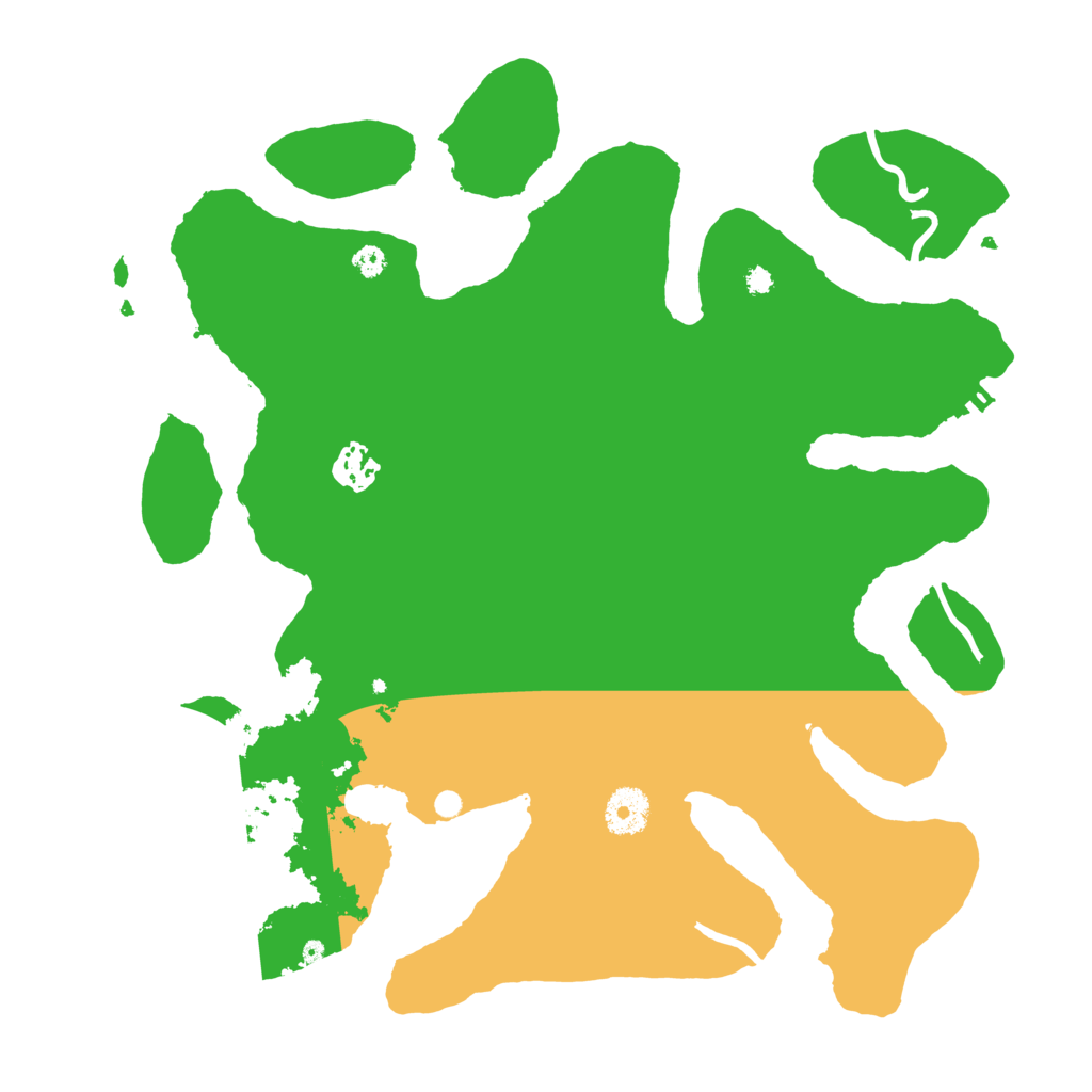 Biome Rust Map: Procedural Map, Size: 3550, Seed: 366263