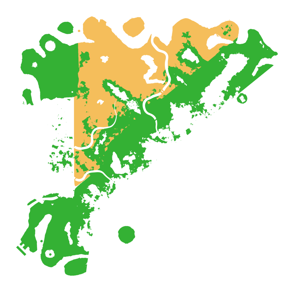 Biome Rust Map: Procedural Map, Size: 5000, Seed: 467982