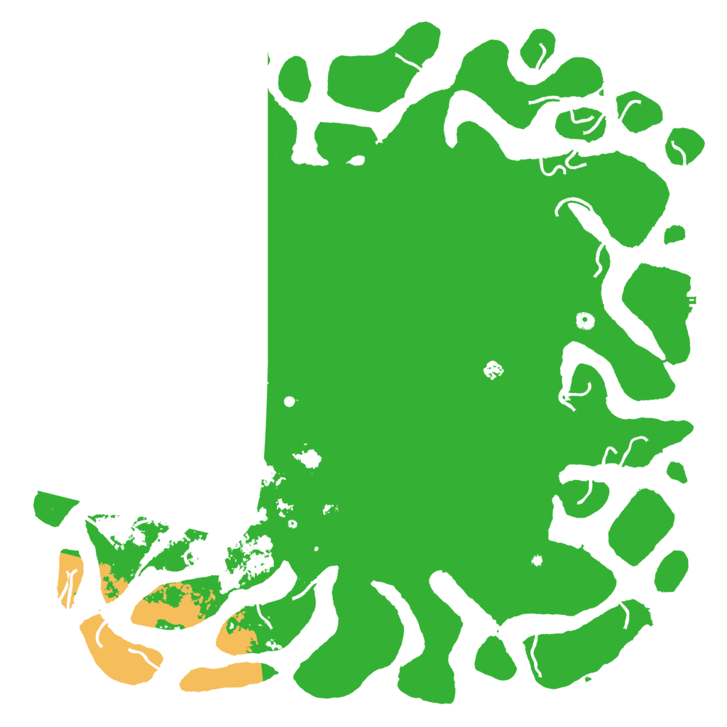 Biome Rust Map: Procedural Map, Size: 6000, Seed: 8451561