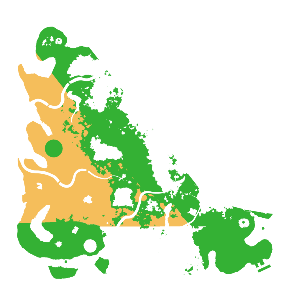 Biome Rust Map: Procedural Map, Size: 4500, Seed: 98394024