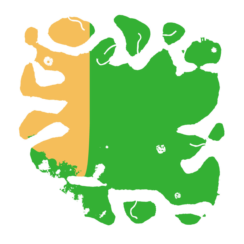 Biome Rust Map: Procedural Map, Size: 4000, Seed: 541895