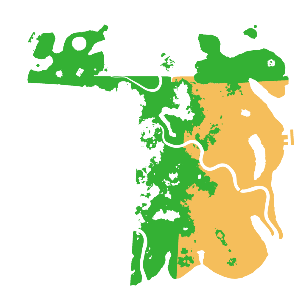 Biome Rust Map: Procedural Map, Size: 4000, Seed: 30368