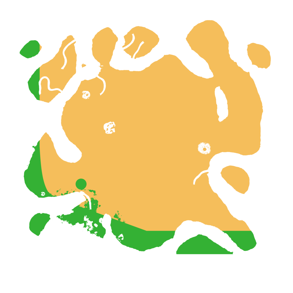 Biome Rust Map: Procedural Map, Size: 3550, Seed: 955974