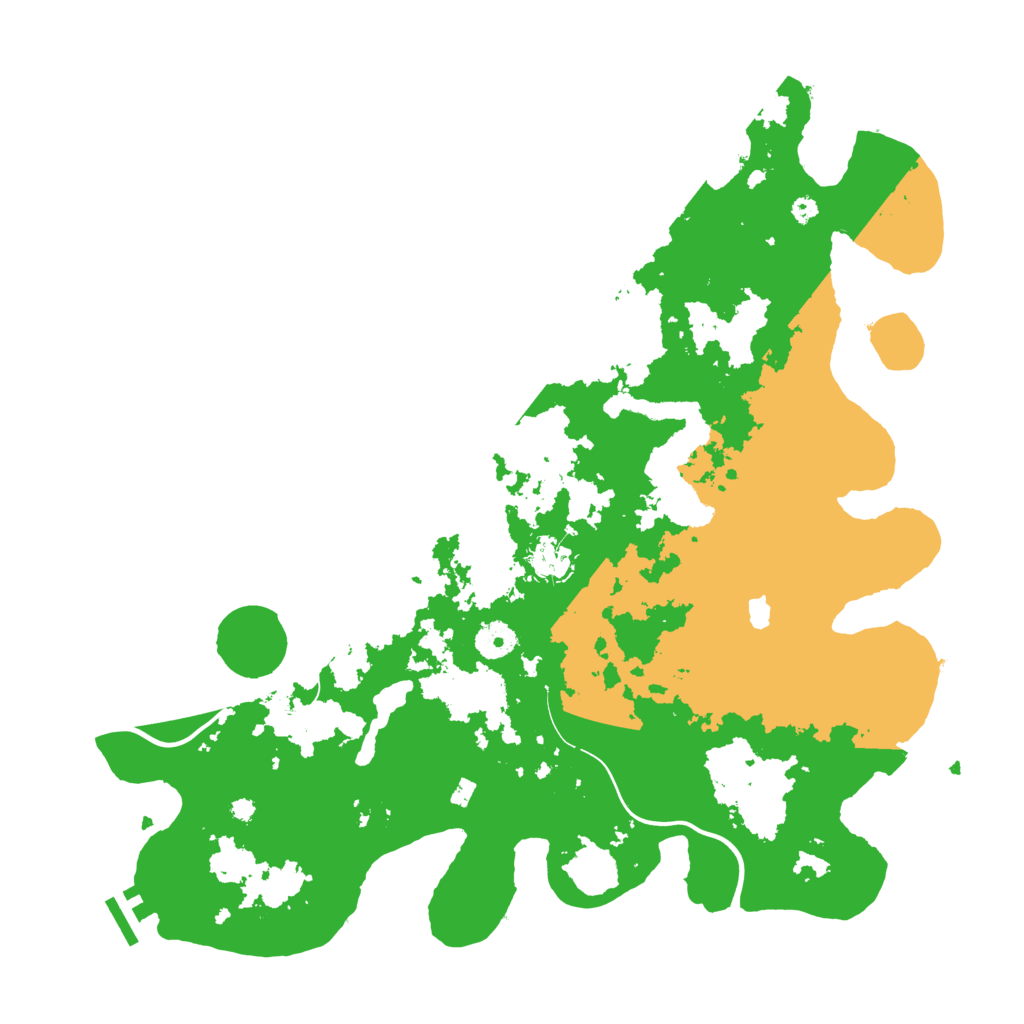 Biome Rust Map: Procedural Map, Size: 4000, Seed: 244158