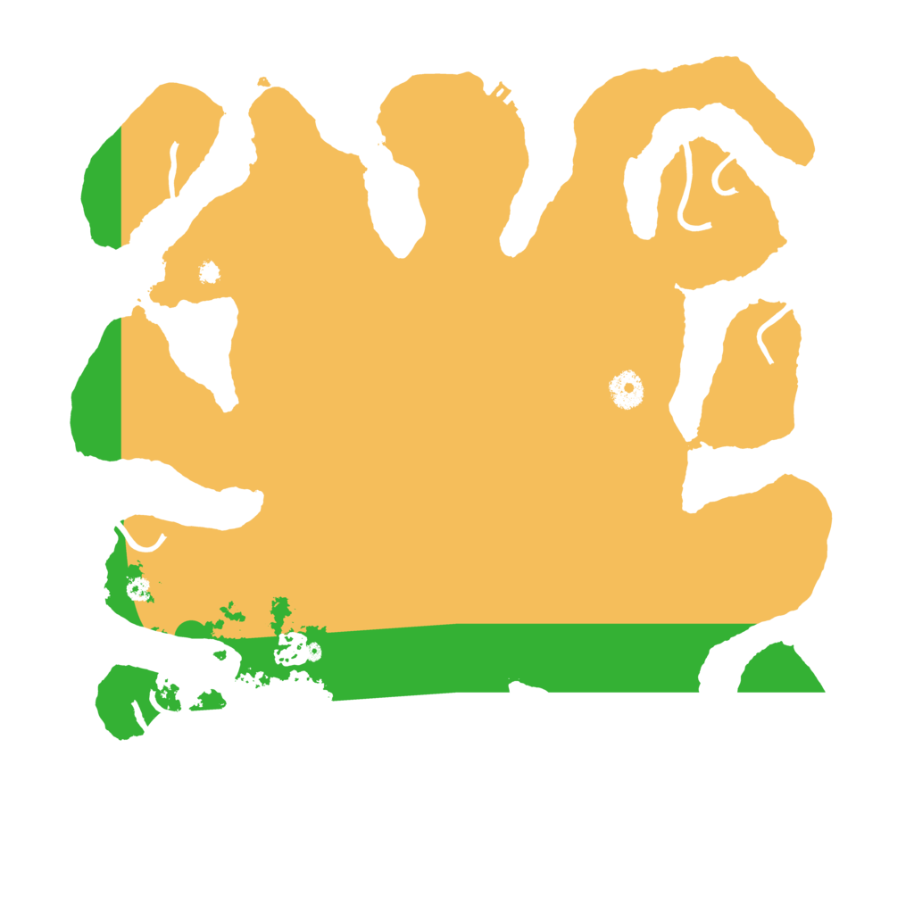 Biome Rust Map: Procedural Map, Size: 3840, Seed: 26994