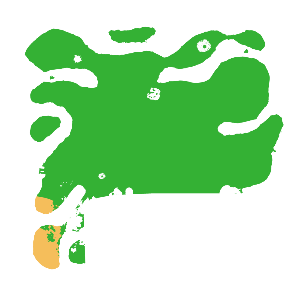 Biome Rust Map: Procedural Map, Size: 3550, Seed: 425970