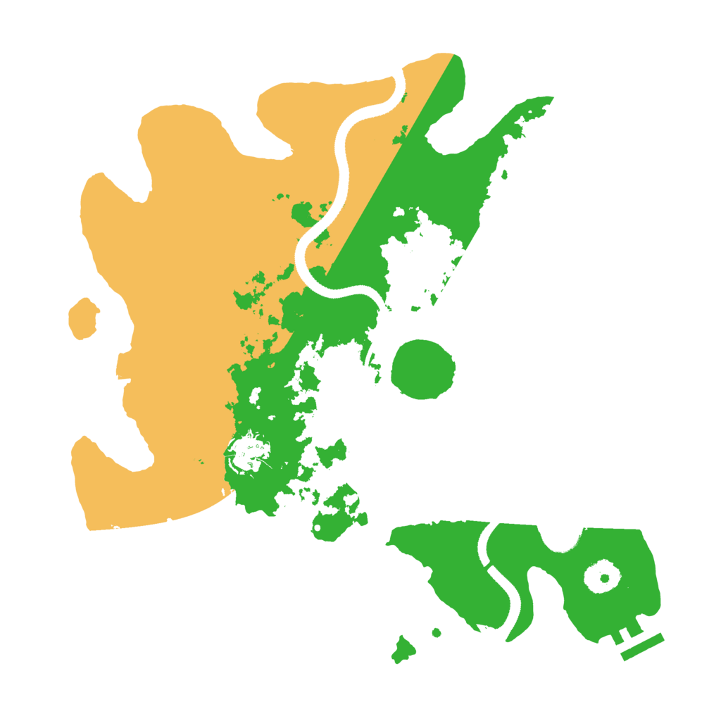 Biome Rust Map: Procedural Map, Size: 3200, Seed: 456