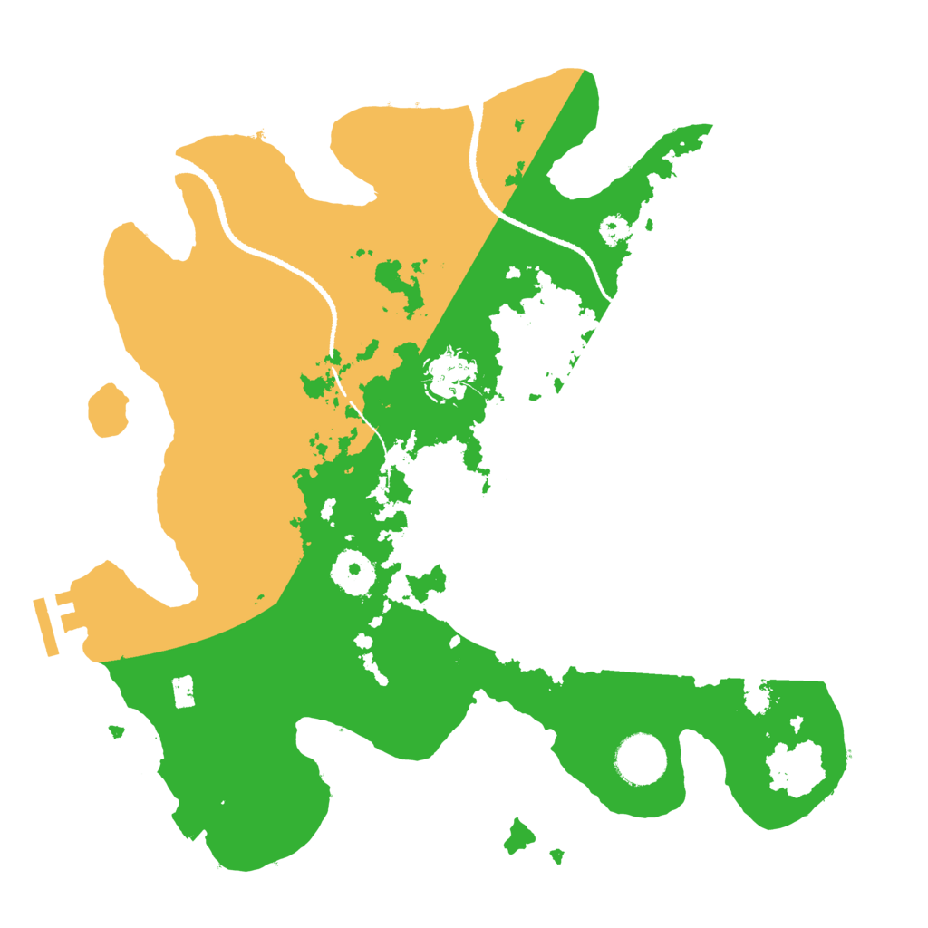 Biome Rust Map: Procedural Map, Size: 3200, Seed: 456