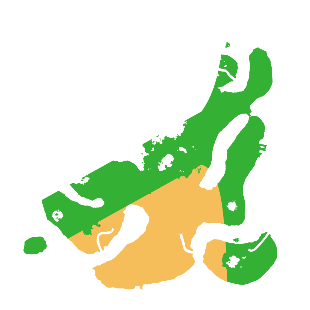 Biome Rust Map: Procedural Map, Size: 3000, Seed: 733313974