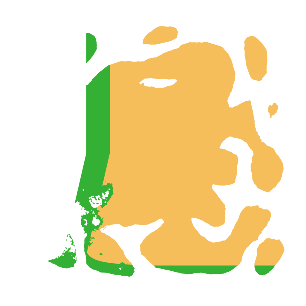 Biome Rust Map: Barren, Size: 3550, Seed: 770682