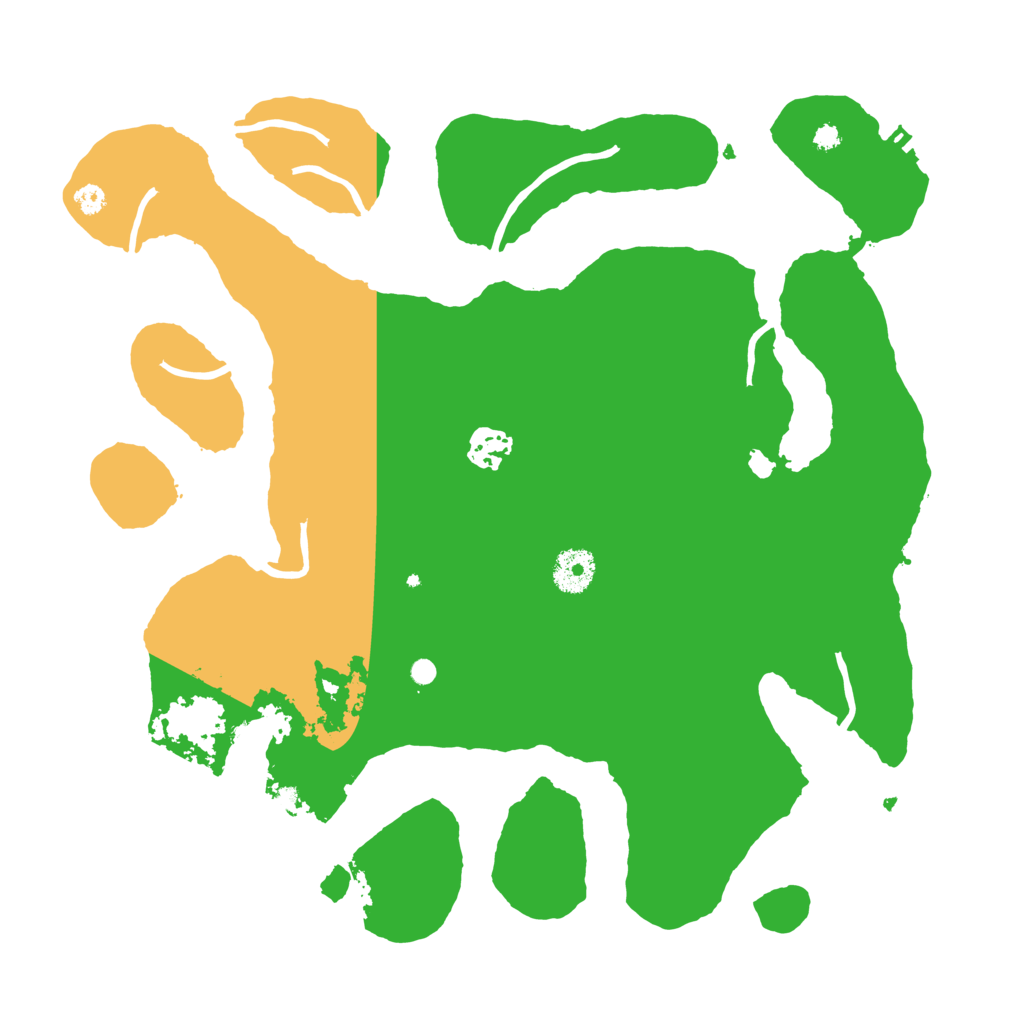 Biome Rust Map: Procedural Map, Size: 3550, Seed: 705913