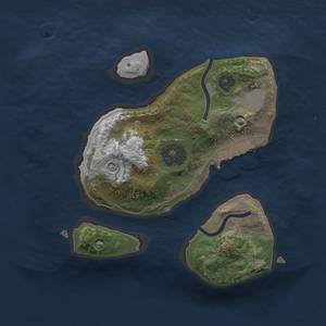 Thumbnail Rust Map: Procedural Map, Size: 2000, Seed: 25979735, 7 Monuments