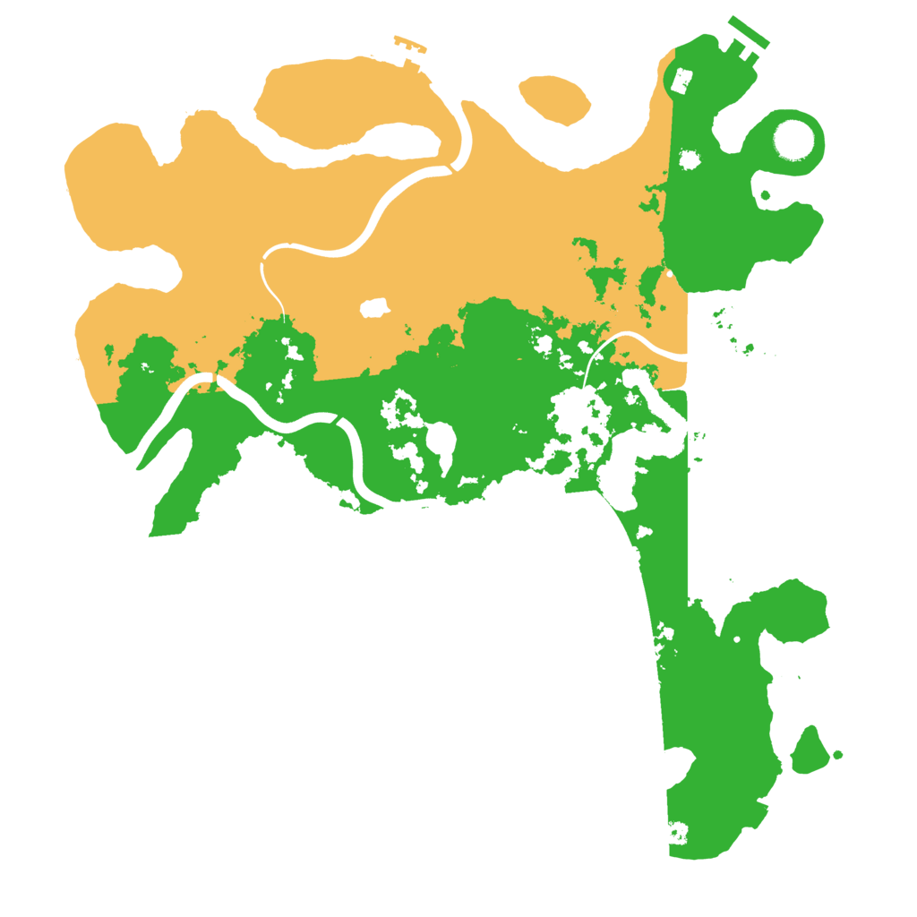 Biome Rust Map: Procedural Map, Size: 4000, Seed: 1090462327