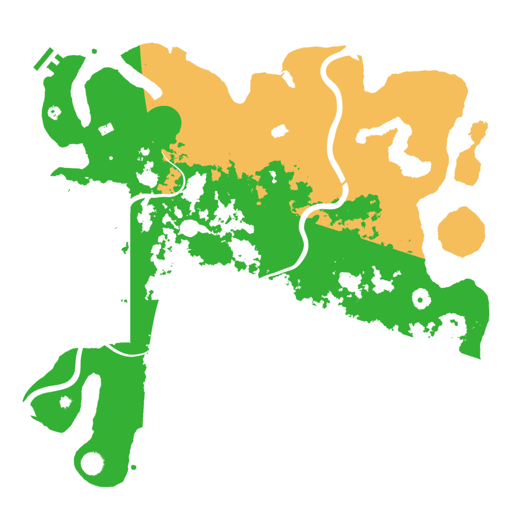 Biome Rust Map: Procedural Map, Size: 4000, Seed: 345345234