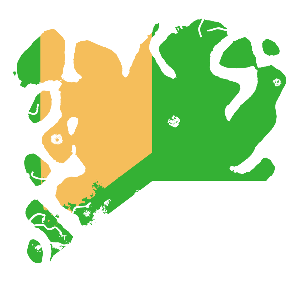 Biome Rust Map: Procedural Map, Size: 4000, Seed: 2588