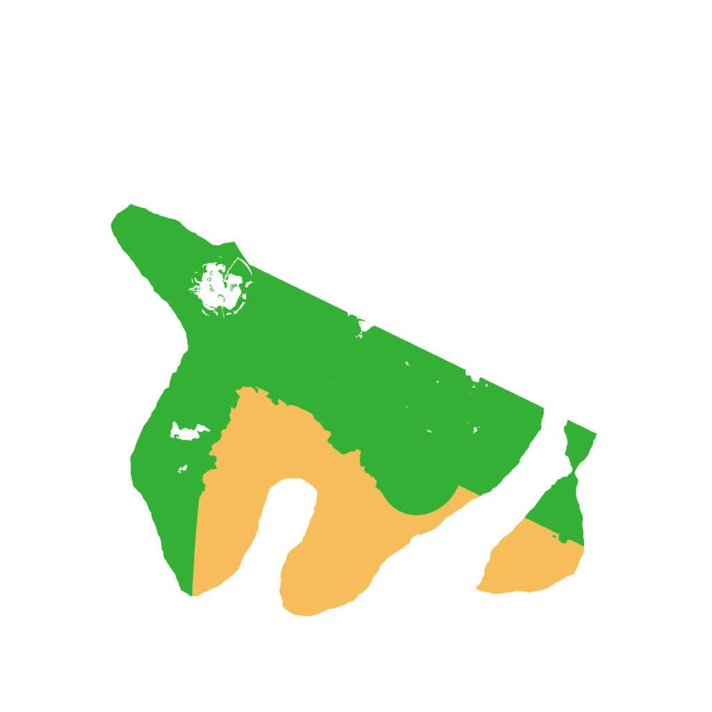 Biome Rust Map: Barren, Size: 2500, Seed: 777