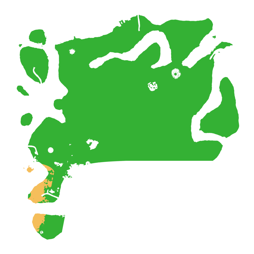 Biome Rust Map: Procedural Map, Size: 4000, Seed: 254411