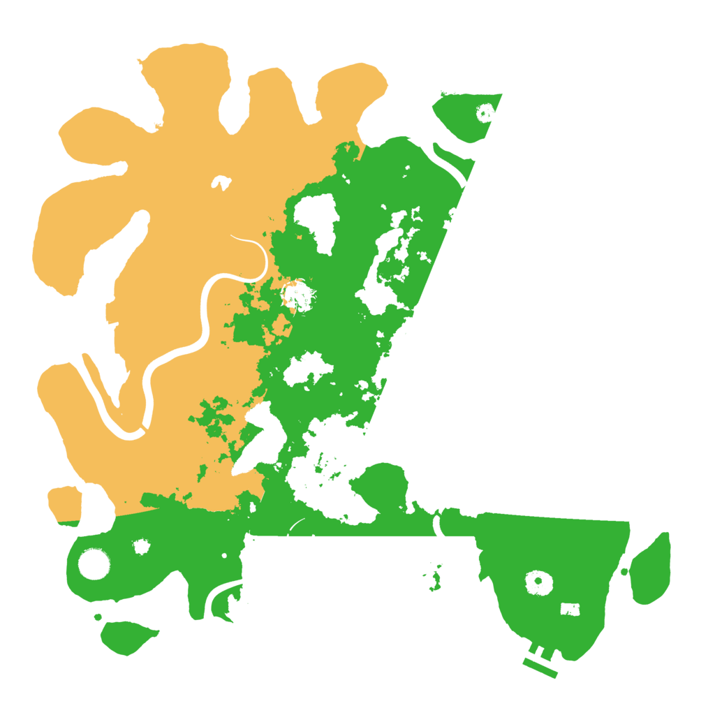 Biome Rust Map: Procedural Map, Size: 4000, Seed: 43234