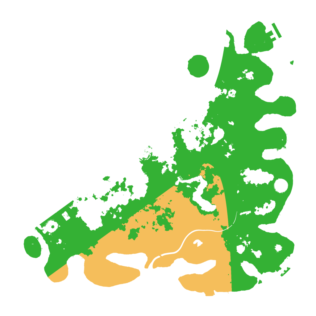 Biome Rust Map: Procedural Map, Size: 4000, Seed: 2122021
