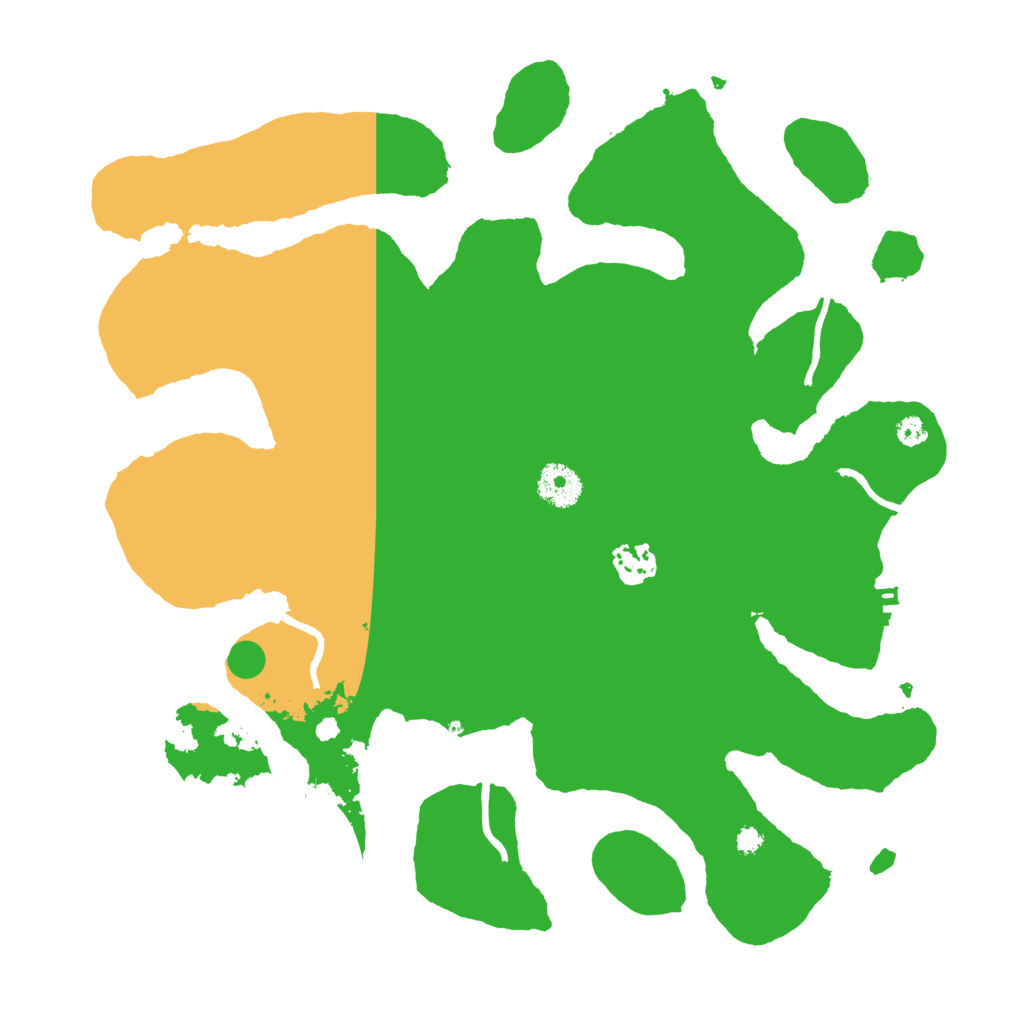 Biome Rust Map: Procedural Map, Size: 3550, Seed: 251479