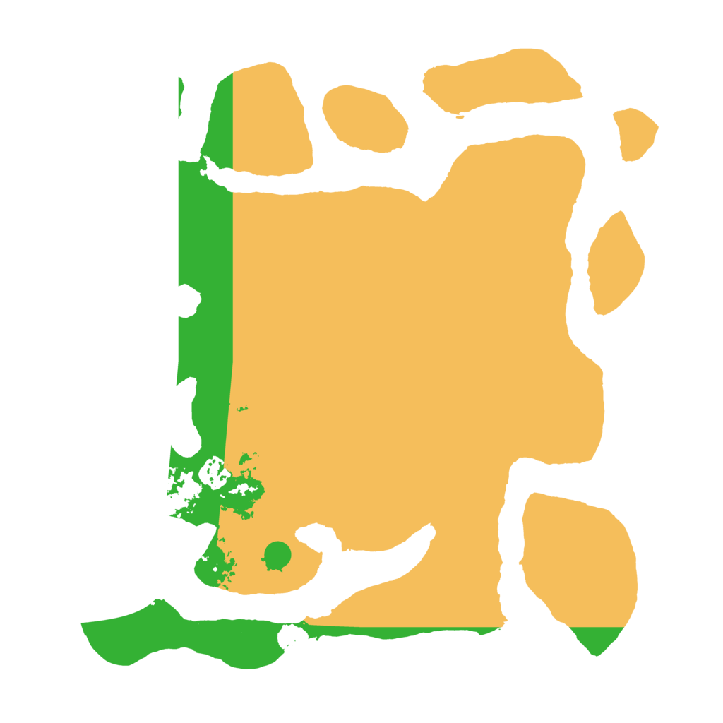 Biome Rust Map: Barren, Size: 3550, Seed: 608930