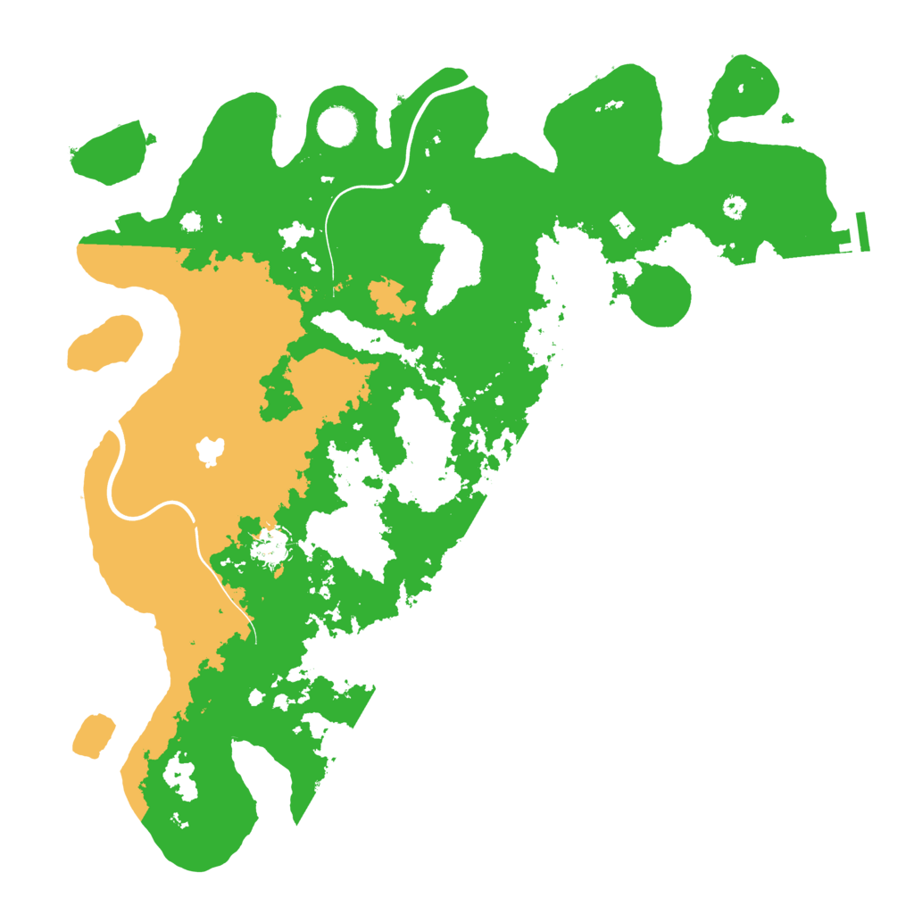 Biome Rust Map: Procedural Map, Size: 4000, Seed: 338978