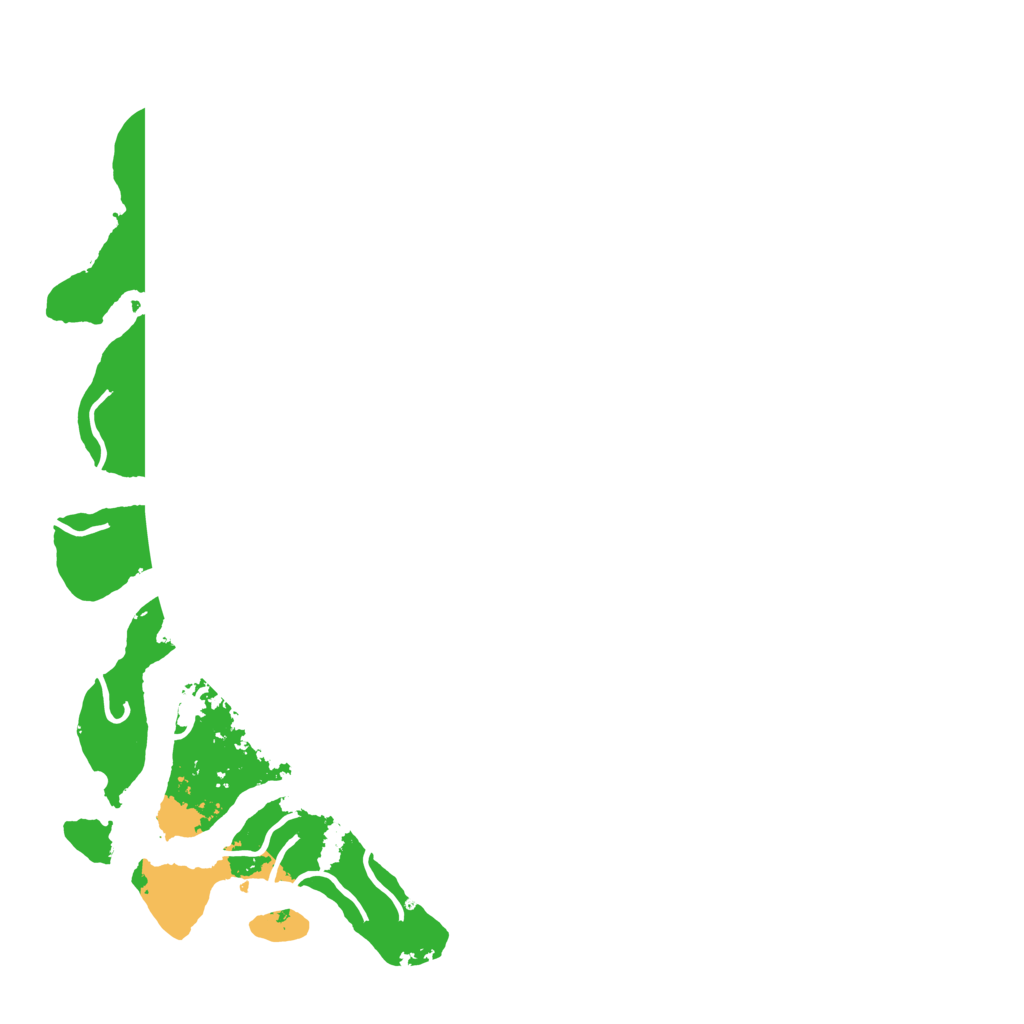 Biome Rust Map: Procedural Map, Size: 4600, Seed: 2451245