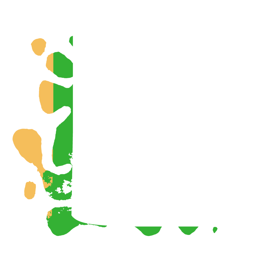 Biome Rust Map: Barren, Size: 3550, Seed: 850169