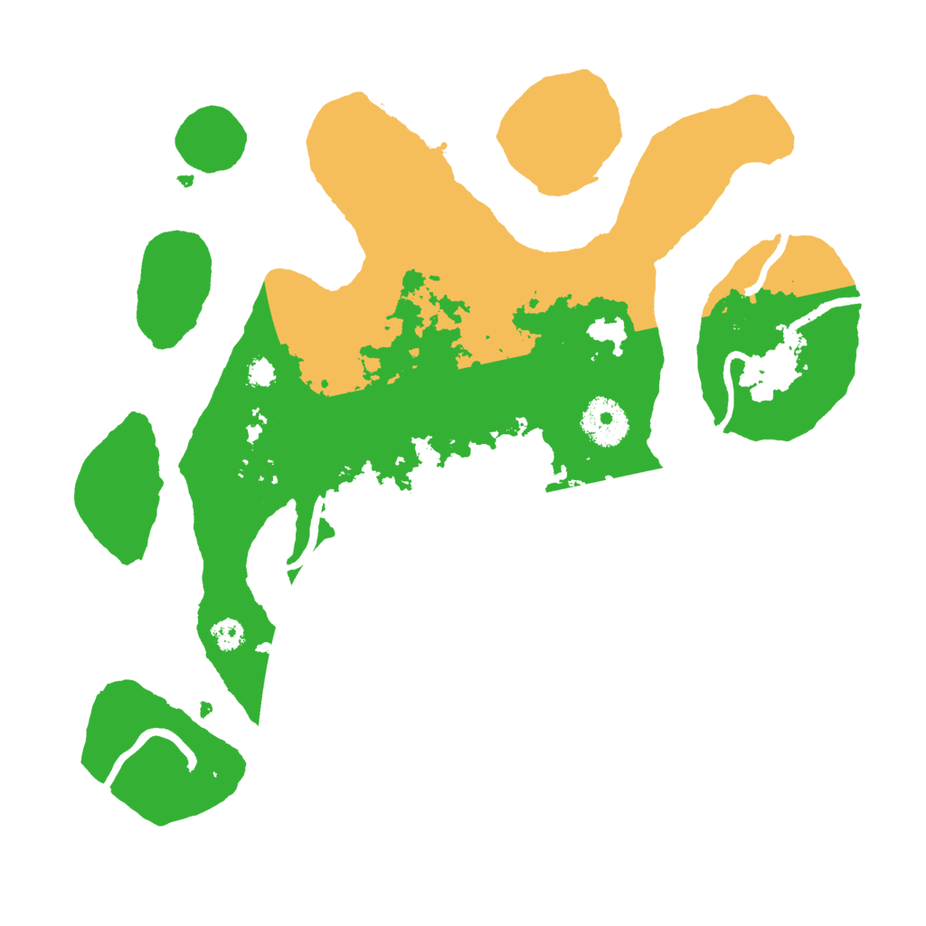 Biome Rust Map: Procedural Map, Size: 3000, Seed: 584747