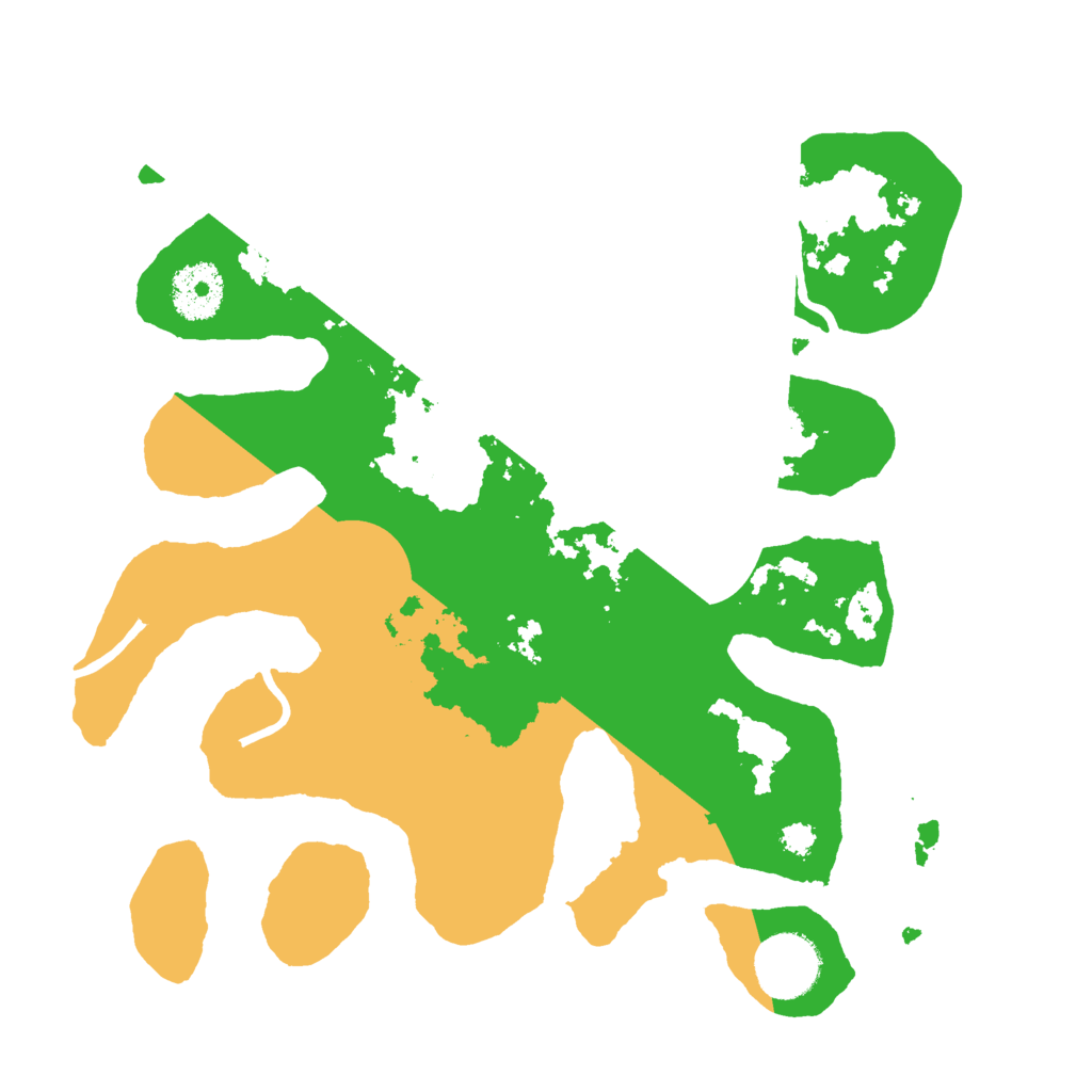 Biome Rust Map: Procedural Map, Size: 3000, Seed: 866049