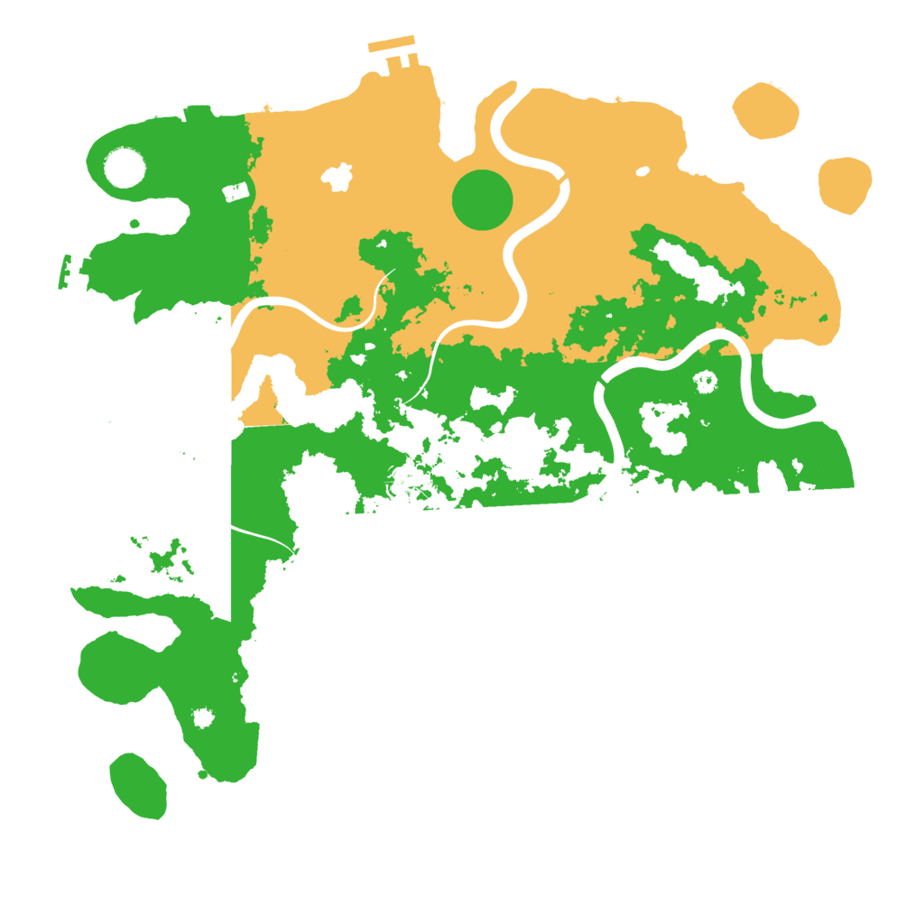 Biome Rust Map: Procedural Map, Size: 4000, Seed: 389089