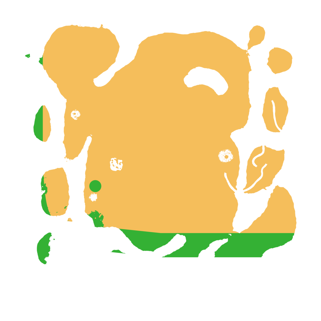 Biome Rust Map: Procedural Map, Size: 3550, Seed: 817487